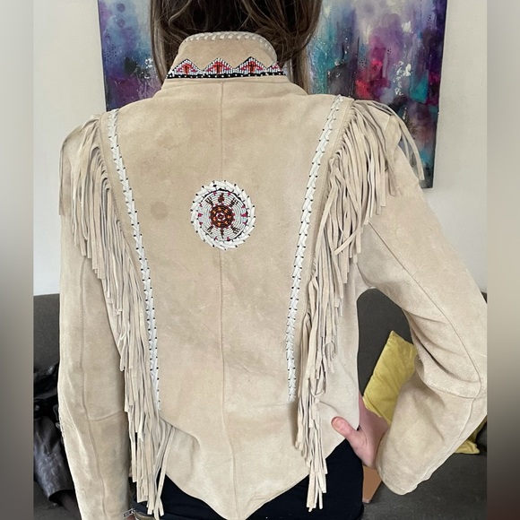 Vintage leather jacket - Size SM/fits like a Medium - Picture 2 of 6